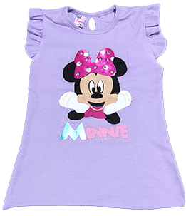 Polos Blancos Navideños Para Niñas en Lima Perú 4 polo de color morado para niñas en lima perú precio