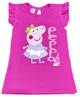 Polos para Niñas 16 Polos Rosados de Peppa Pig precio