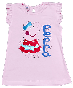 Polos Rojos de Navidad Para Niñas 4 POLOSROSADOS PARA NINAS