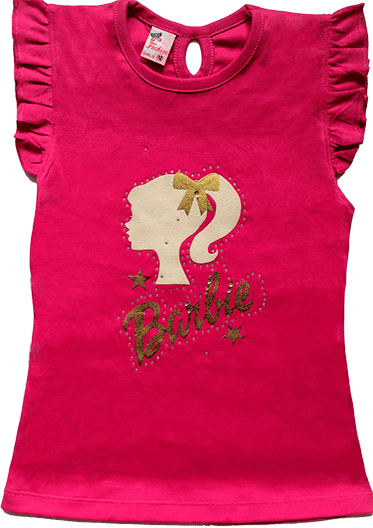 Polos para Niñas 18 Polo rosado de barbie en lima para ninas 1