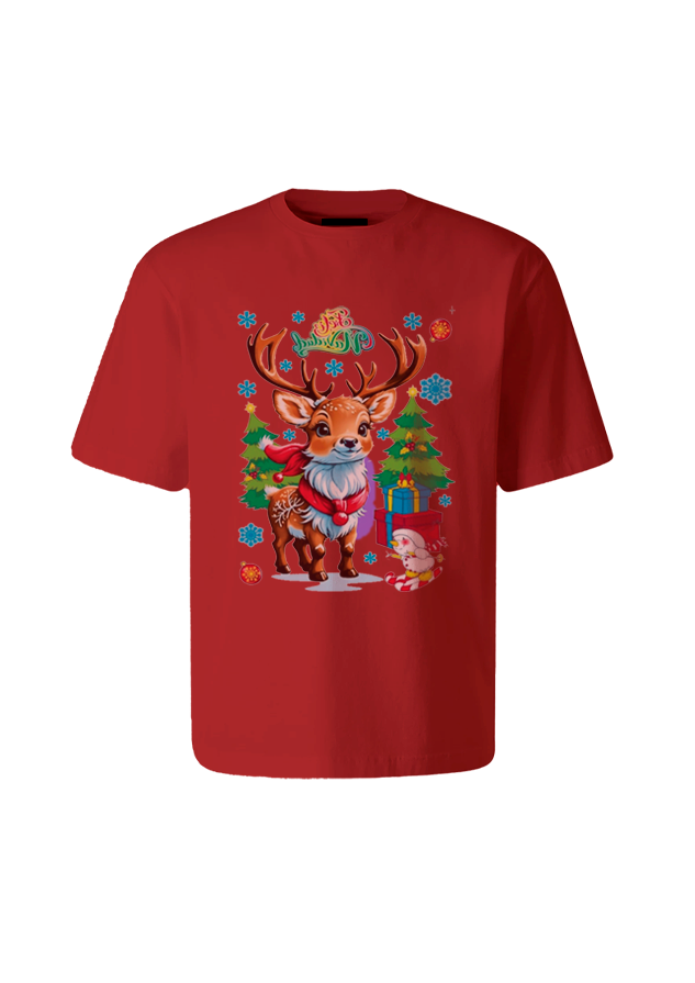 Polos Navideños 24 Estampados de navidad familiar