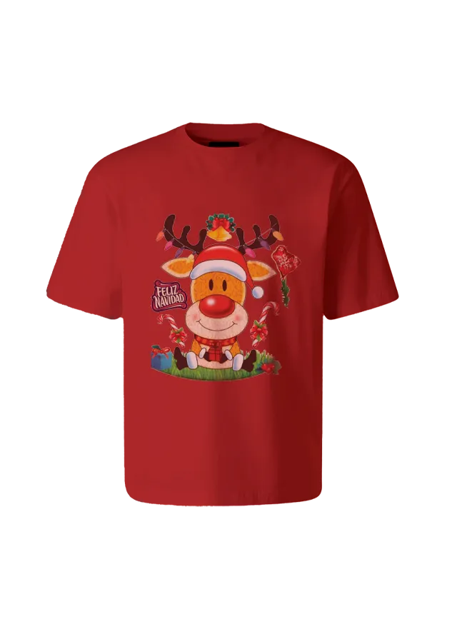 Polos Navideños 3 polos blancos navidad