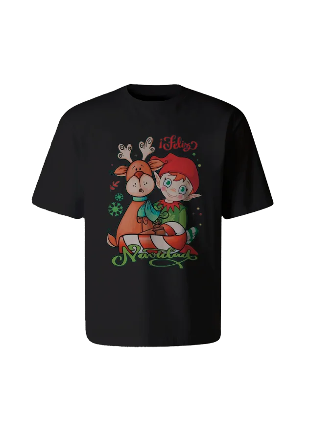 Polos Navideños 21 estampado de polos navideños