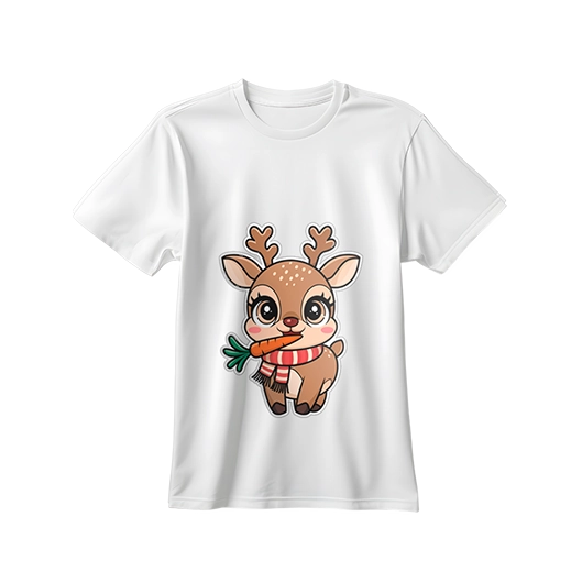 polos para niñas diseños originales polo navideno con reno