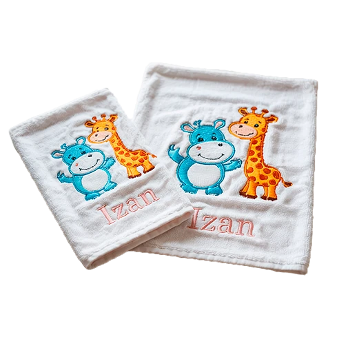 toallas de bano personalizadas para bebes